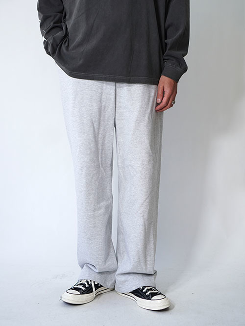 LOS ANGELES APPAREL 14oz. HEAVY FLEECE STRAIGHT LEG SWEATPANT - Grey