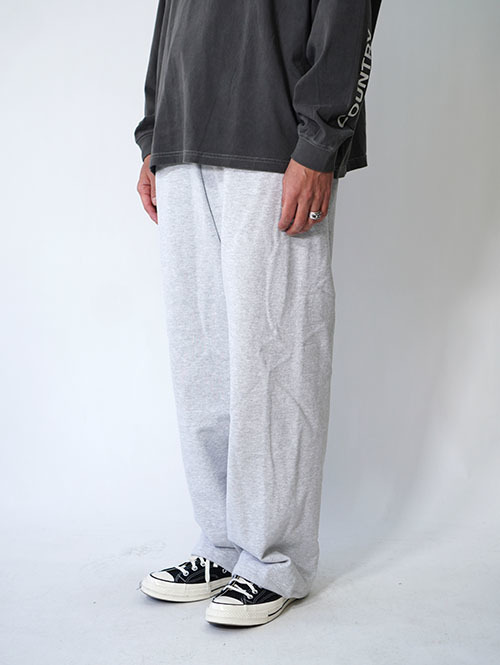 LOS ANGELES APPAREL 14oz. HEAVY FLEECE STRAIGHT LEG SWEATPANT - Grey