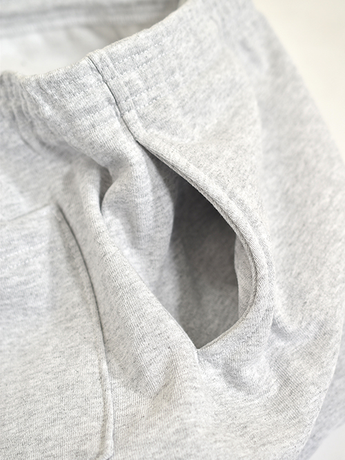 LOS ANGELES APPAREL 14oz. HEAVY FLEECE STRAIGHT LEG SWEATPANT - Grey