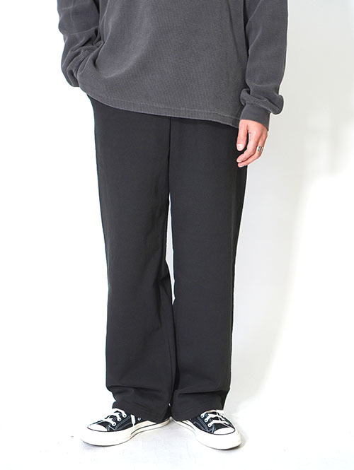 LOS ANGELES APPAREL 14oz.  HEAVY FLEECE STRAIGHT LEG SWEATPANT - Black