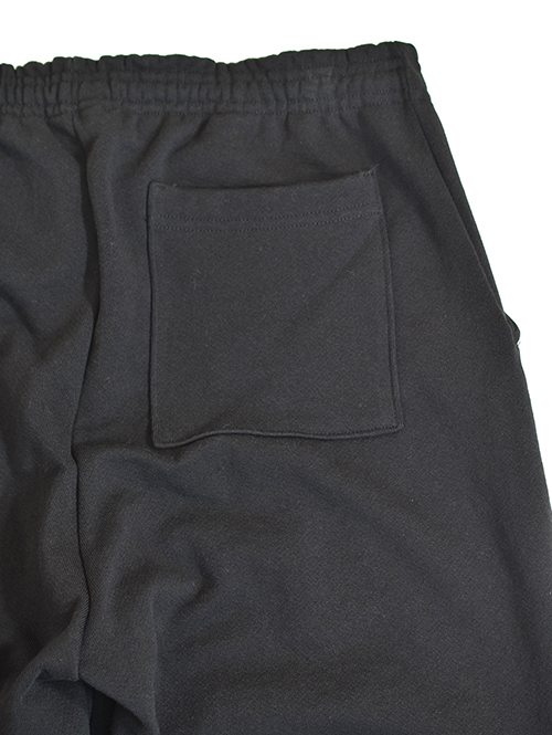 LOS ANGELES APPAREL 14oz.  HEAVY FLEECE STRAIGHT LEG SWEATPANT - Black