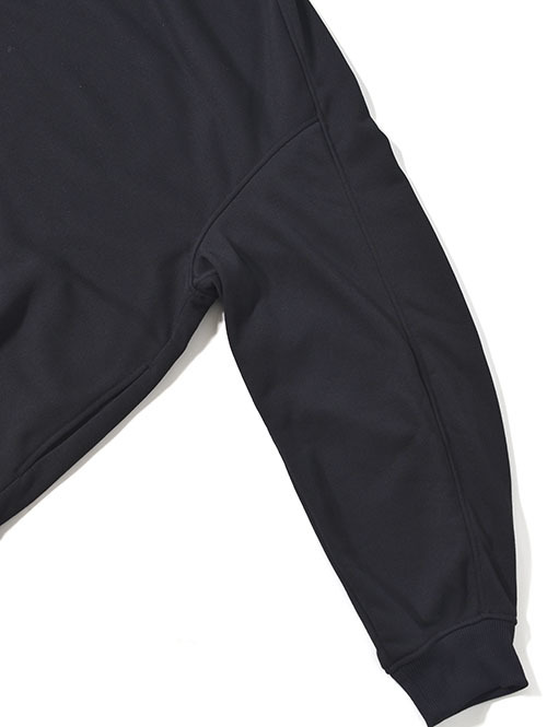 LA MOND  STICH WORK LIGHT SWEAT - Black