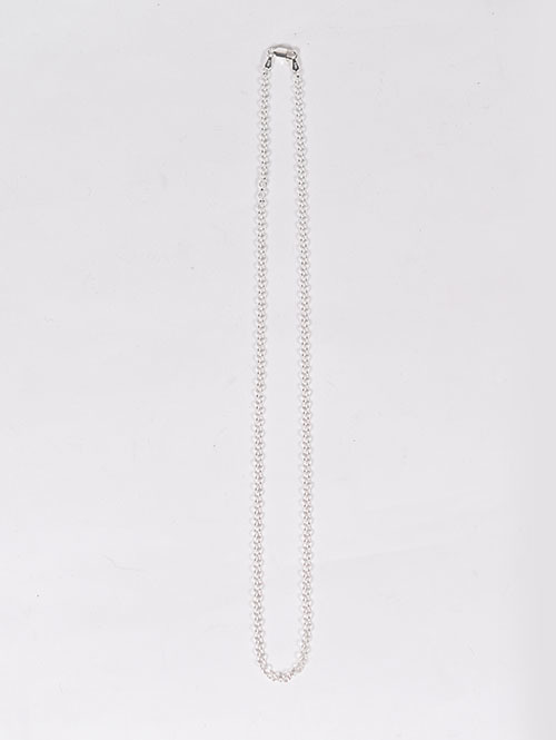 ETOFFE ORIGINAL  シルバー925 丸甲チェーン (50cm)