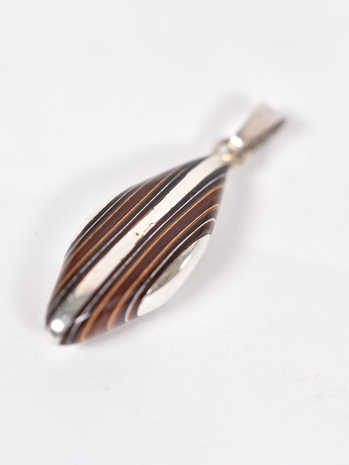 TOUAREG SILVER  Ebony Wood ペンダントトップ