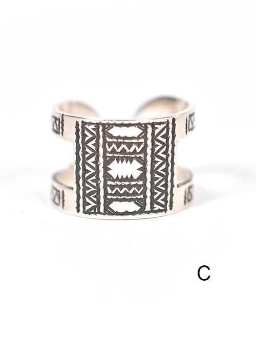 TOUAREG SILVER  スクエア リング