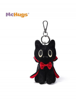 Mchugs Dracula Cat Charm　（マックハグス）ドラキュラ キャットチャーム　 ねこ　ネコのチャーム　猫 キーホルダー