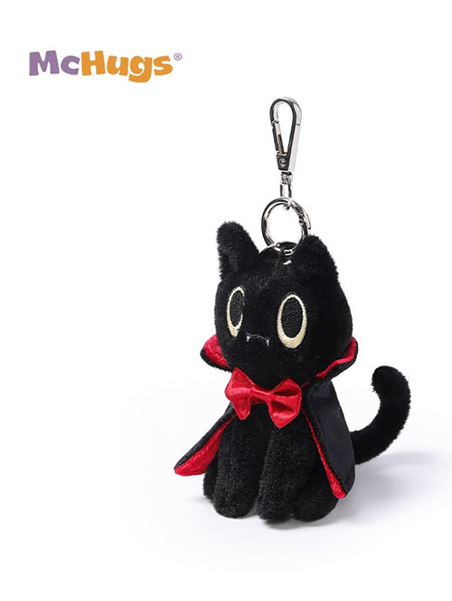 Mchugs Dracula Cat Charm　（マックハグス）ドラキュラ キャットチャーム　 ねこ　ネコのチャーム　猫 キーホルダー