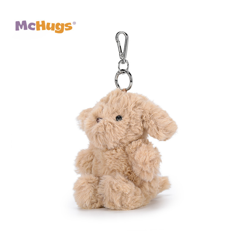 Mchugs Joyce Milk Tea Puppy Bag Charm（マックハグス）ジョイスミルクティーパピーバッグチャーム　犬　ベージュ　チャーム　