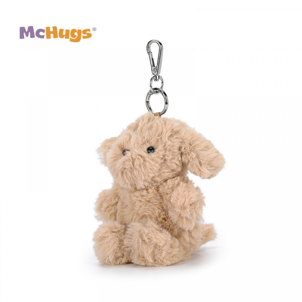 Mchugs Joyce Milk Tea Puppy Bag Charm（マックハグス）ジョイスミルクティーパピーバッグチャーム　犬　ベージュ　チャーム　