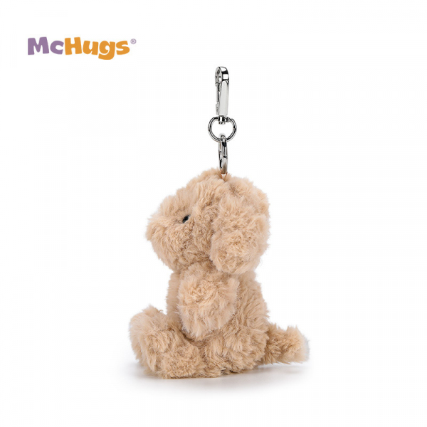 Mchugs Joyce Milk Tea Puppy Bag Charm（マックハグス）ジョイスミルクティーパピーバッグチャーム　犬　ベージュ　チャーム　