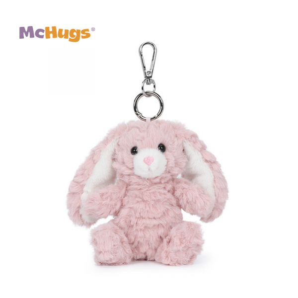 Mchugs Bunny Buddy Bag Charm（マックハグス）バニーバディバッグチャーム　うさぎ　ピンク　ウサギチャーム　