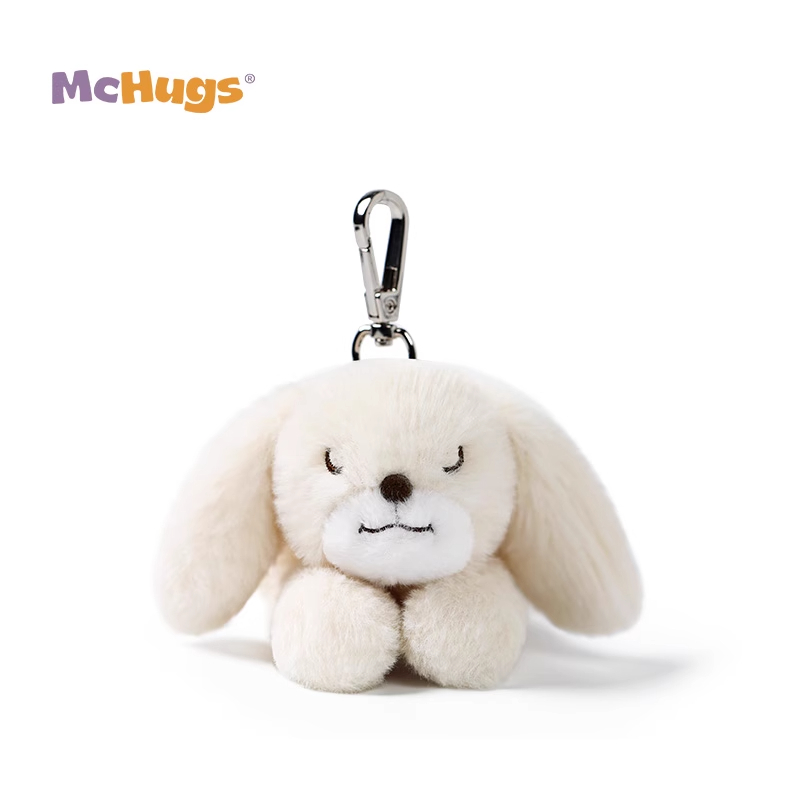 Mchugs Lazy Bunny Bag Charm（マックハグス）レイジーバニーバッグチャーム　うさぎ　白　ウサギチャーム　