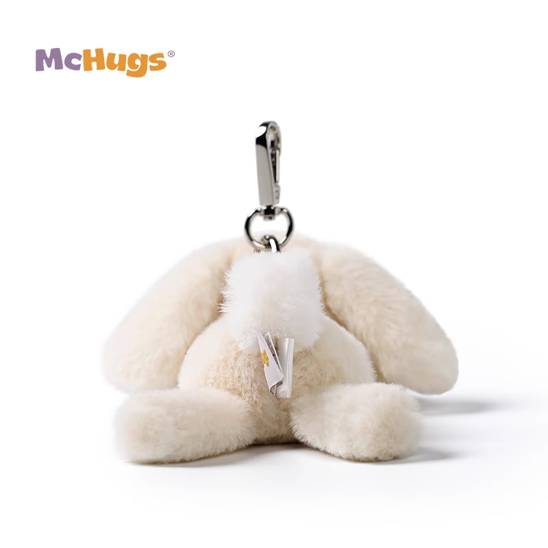 Mchugs Lazy Bunny Bag Charm（マックハグス）レイジーバニーバッグチャーム　うさぎ　白　ウサギチャーム　
