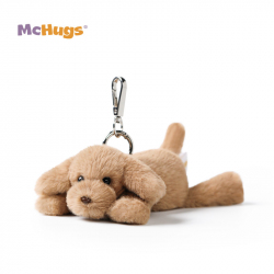 Mchugs Lazy Puppy Bag Charm（マックハグス）レイジーパピーバッグチャーム　犬　ブラウン　いぬチャーム　
