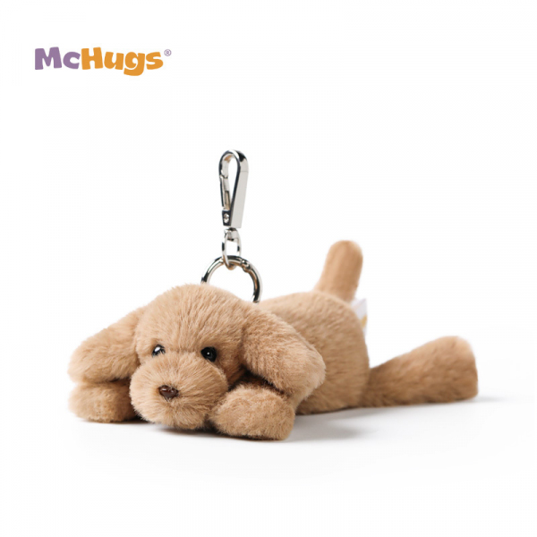 Mchugs Lazy Puppy Bag Charm（マックハグス）レイジーパピーバッグチャーム　犬　ブラウン　いぬチャーム　