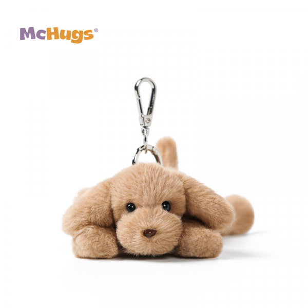 Mchugs Lazy Puppy Bag Charm（マックハグス）レイジーパピーバッグチャーム　犬　ブラウン　いぬチャーム　