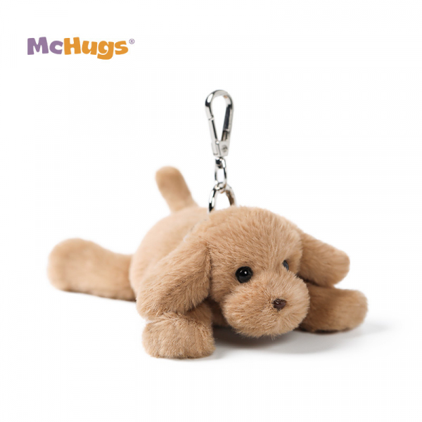 Mchugs Lazy Puppy Bag Charm（マックハグス）レイジーパピーバッグチャーム　犬　ブラウン　いぬチャーム　