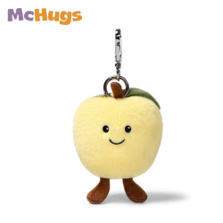 Mchugs Yellow Apple Bag Charm（マックハグス）イエローアップルバッグチャーム　黄色いりんごチャーム　