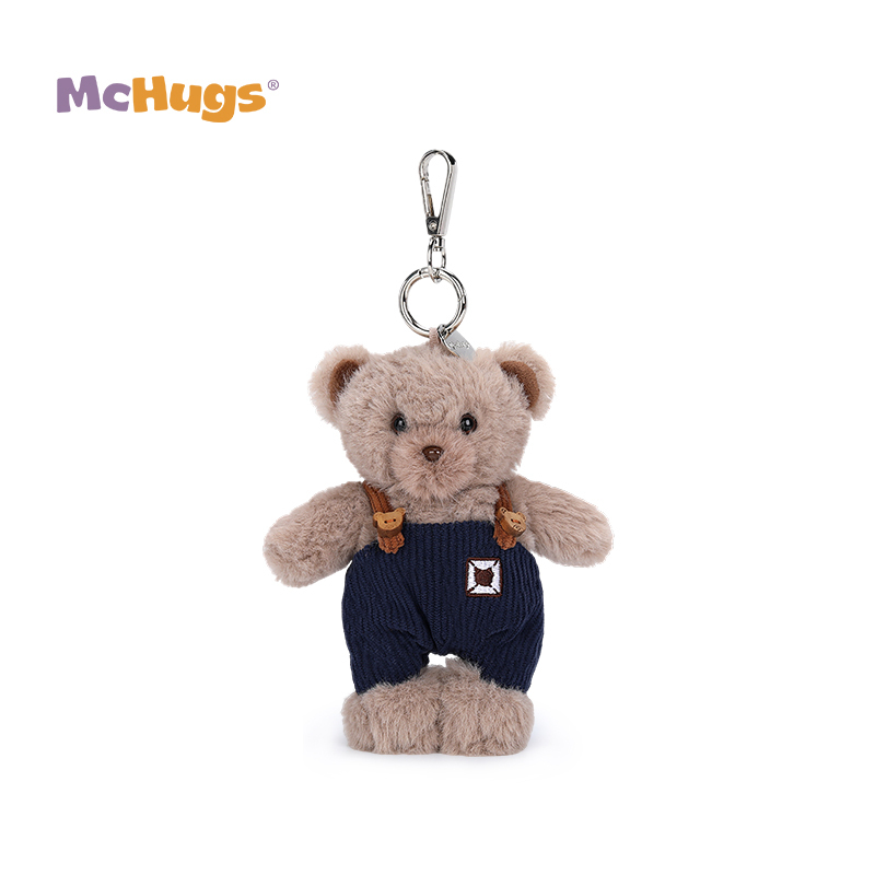 Mchugs ButtonBoo Bag Charm（マックハグス）ボタンブーバッグチャーム　クマ　服を着たくま　パンツをはいたくま　チャーム　