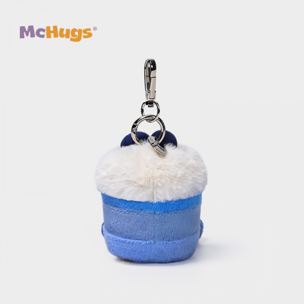 Mchugs Blueberry Cake Bag Charm（マックハグス）ブルーベリーケーキバッグチャーム　ケーキ　ブルー　チャーム　
