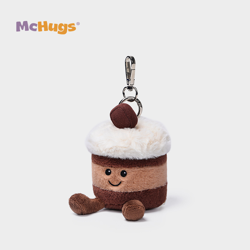 Mchugs Chocolate Cake Bag Charm（マックハグス）チョコレートケーキバッグチャーム　ケーキ　ブラウン　チャーム　