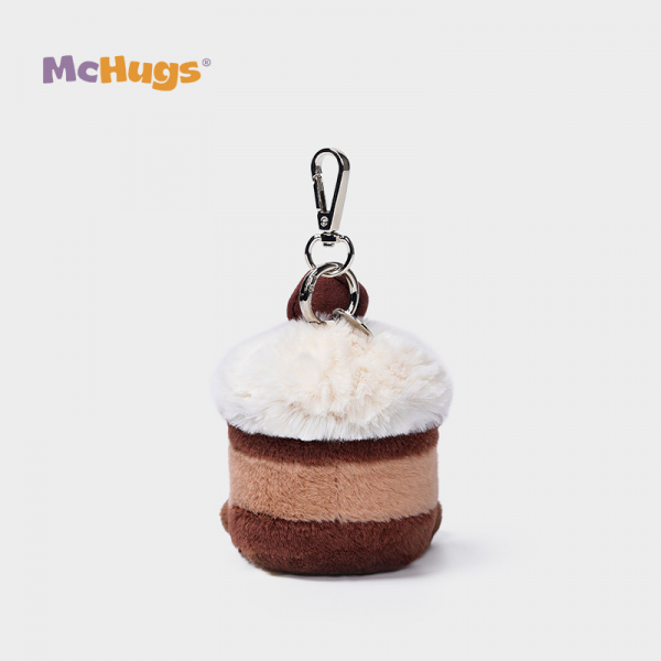 Mchugs Chocolate Cake Bag Charm（マックハグス）チョコレートケーキバッグチャーム　ケーキ　ブラウン　チャーム　