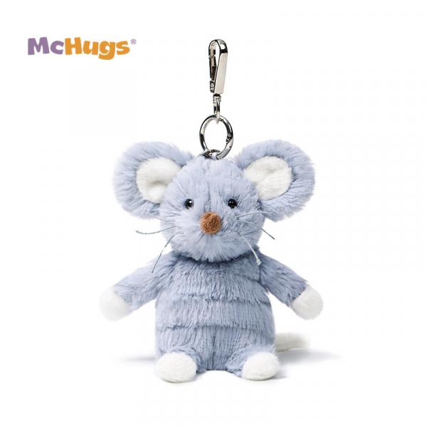 Mchugs Mia Mouse Bag Charm（マックハグス）ミアマウスバッグチャーム　ねずみ　水色　マウスチャーム　