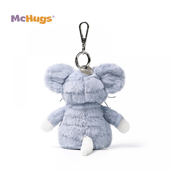 Mchugs Mia Mouse Bag Charm（マックハグス）ミアマウスバッグチャーム　ねずみ　水色　マウスチャーム　