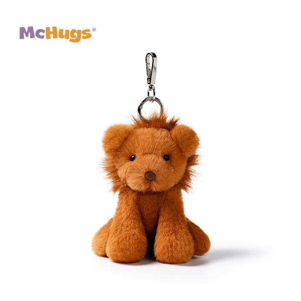 Mchugs Ryan Bag Charm（マックハグス）ライアンバッグチャーム　ライトブラウン　ライオン　チャーム　