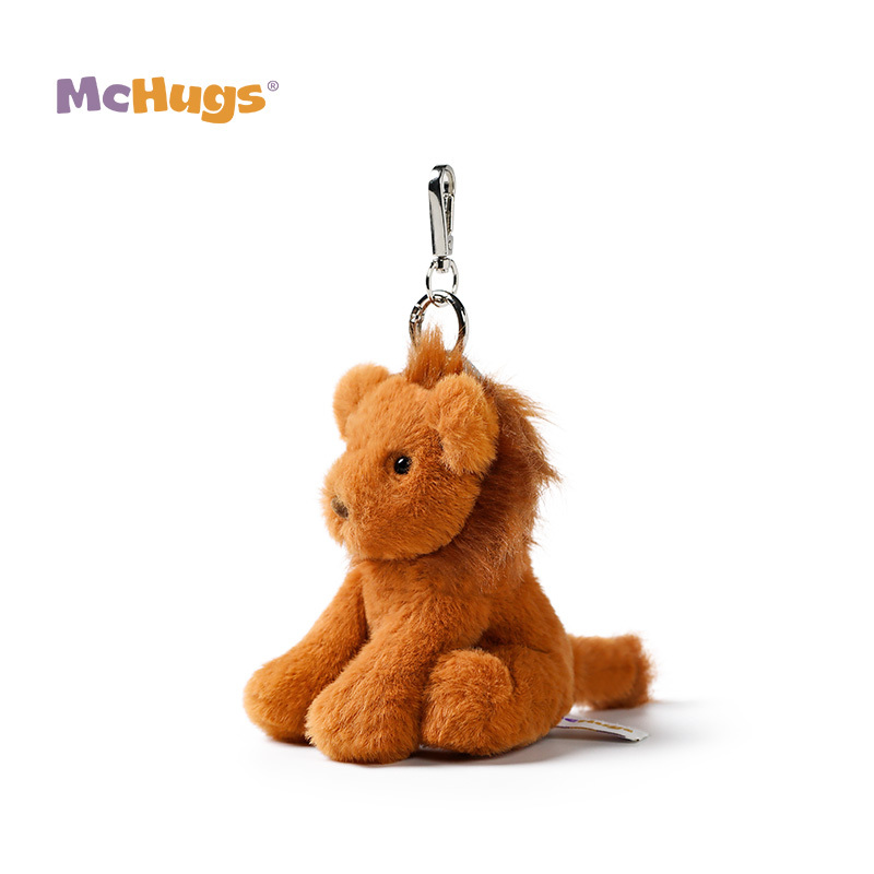 Mchugs Ryan Bag Charm（マックハグス）ライアンバッグチャーム　ライトブラウン　ライオン　チャーム　