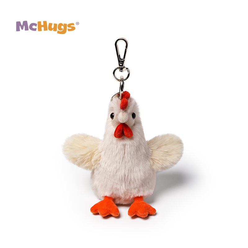 Mchugs Cream Chubby Chick Charm（マックハグス）クリームチャビーチックチャーム　　にわとり　チャーム　