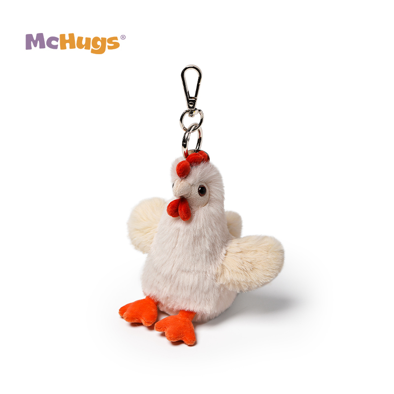 Mchugs Cream Chubby Chick Charm（マックハグス）クリームチャビーチックチャーム　　にわとり　チャーム　