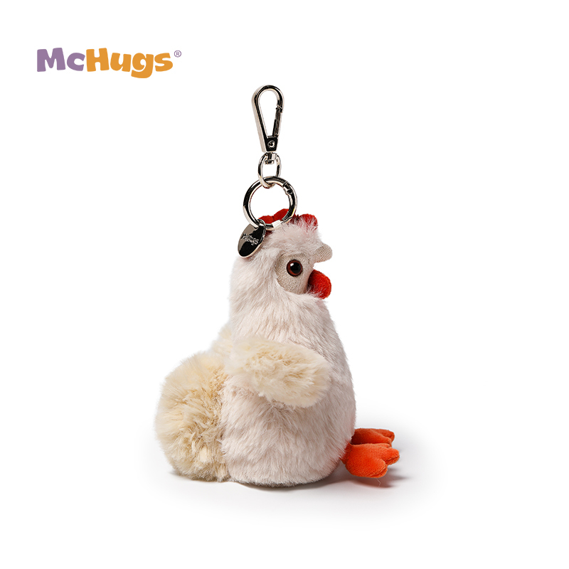 Mchugs Cream Chubby Chick Charm（マックハグス）クリームチャビーチックチャーム　　にわとり　チャーム　