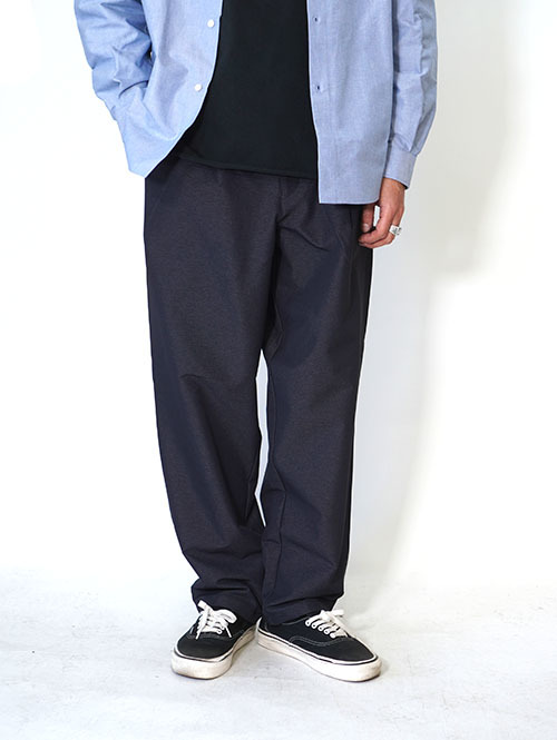 SALUTE HELM ワンタックワイドパンツ（66003) Charcoal