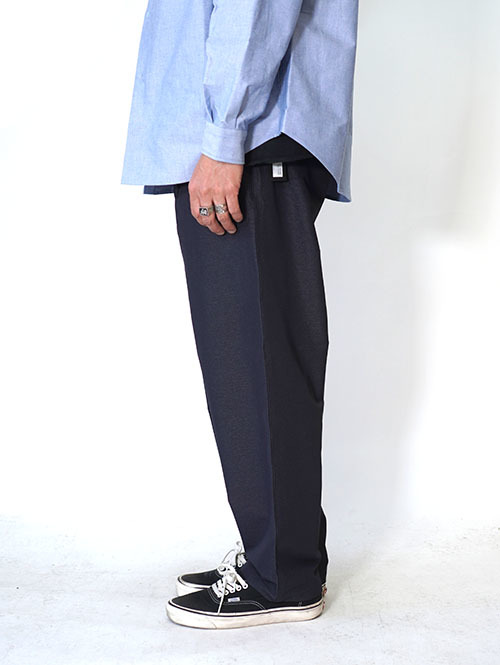 SALUTE HELM ワンタックワイドパンツ（66003) Charcoal