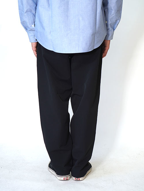 SALUTE HELM ワンタックワイドパンツ（66003) Black