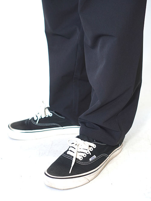SALUTE HELM ワンタックワイドパンツ（66003) Black