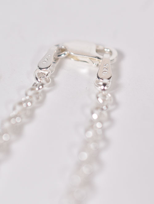 ETOFFE ORIGINAL  シルバー925 甲丸チェーン 線径0.60mm (50cm)