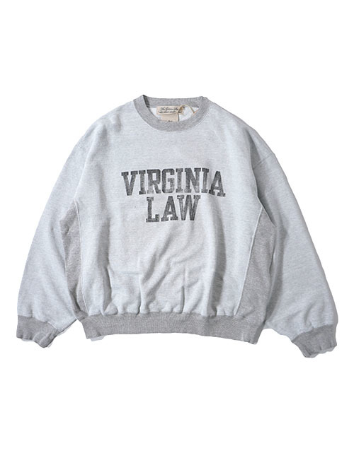 REMI RELIEF  NEW SP加工3飛び裏毛クルー (VIRGINIA LAW)