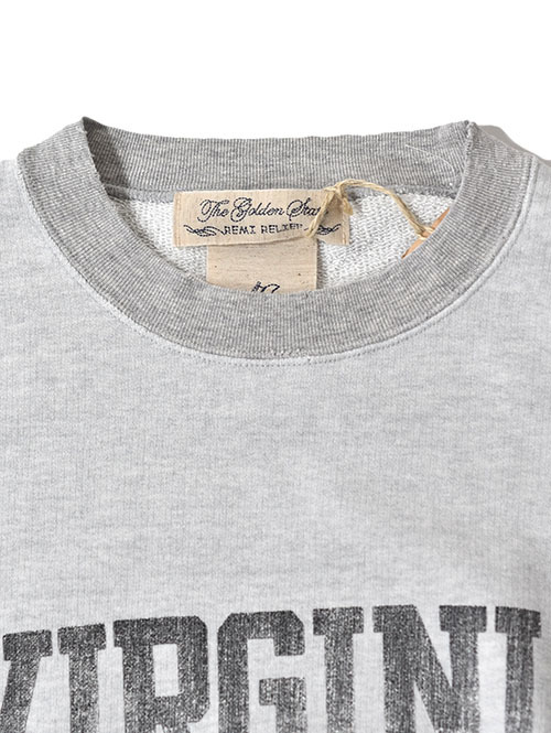 REMI RELIEF  NEW SP加工3飛び裏毛クルー (VIRGINIA LAW)