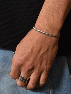 NAVAJO Hand Made Silver Bangle