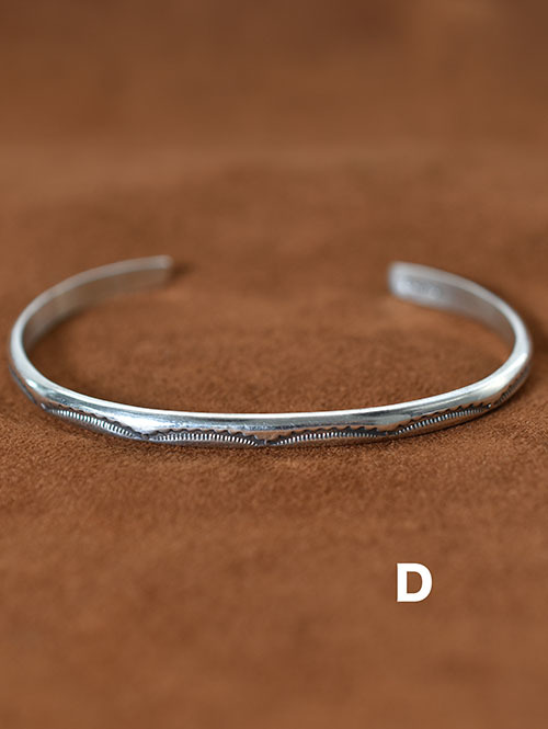 NAVAJO Hand Made Silver Bangle