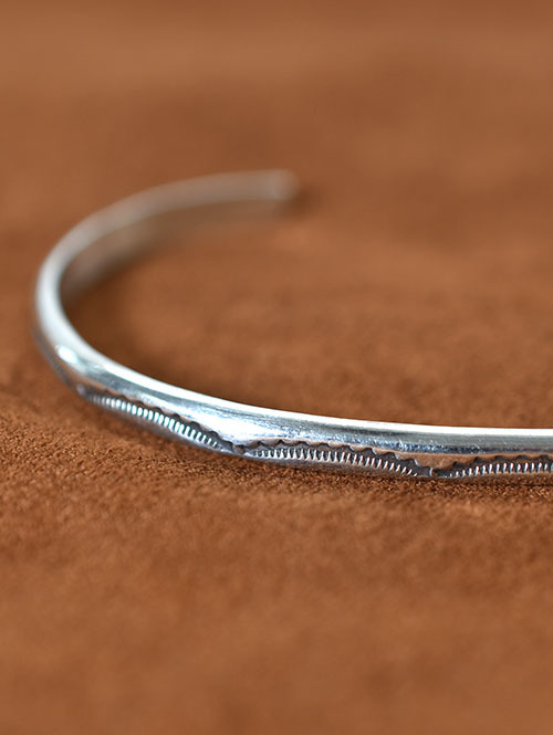 NAVAJO Hand Made Silver Bangle