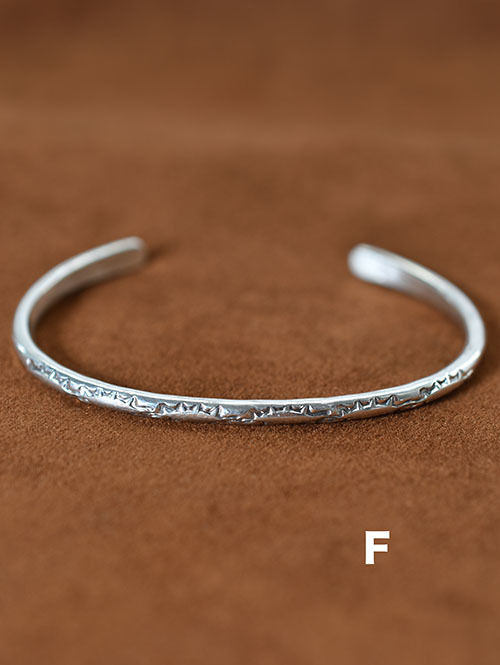 NAVAJO Hand Made Silver Bangle