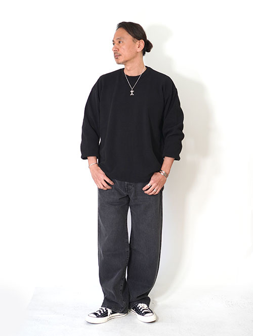 Levi's/リーバイス 501(R) LOOSE ジーンズ (Black)