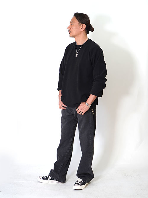 Levi's/リーバイス 501(R) LOOSE ジーンズ (Black)