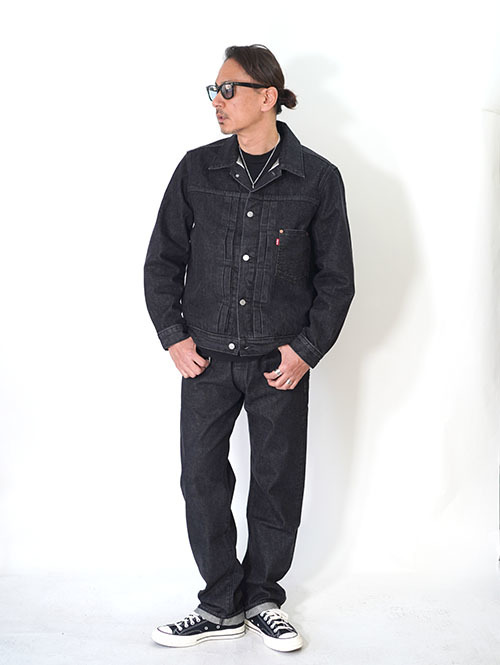 Levi's 501 オリジナルジーンズ セルビッチ - Black