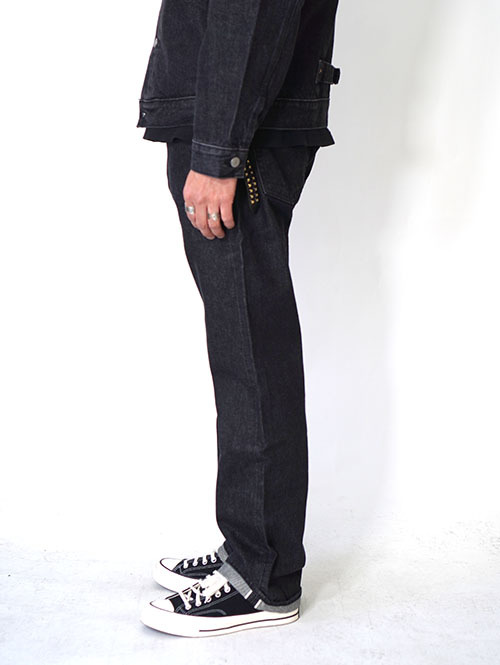 Levi's 501 オリジナルジーンズ セルビッチ - Black