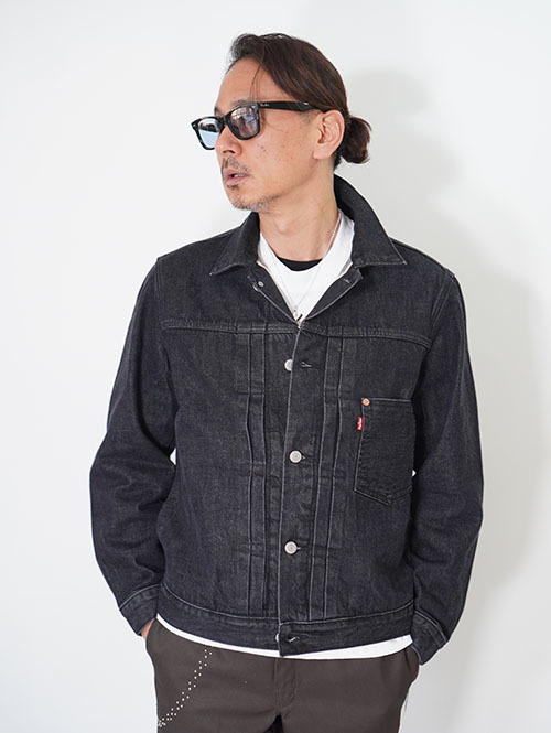 Levi's  TYPE I トラッカージャケット セルビッジ - Black