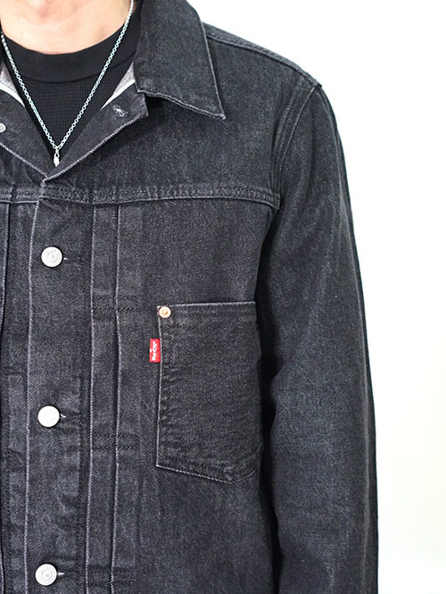 Levi's  TYPE I トラッカージャケット セルビッジ - Black